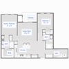 2 Bed, 2 Bath - 1151 SF